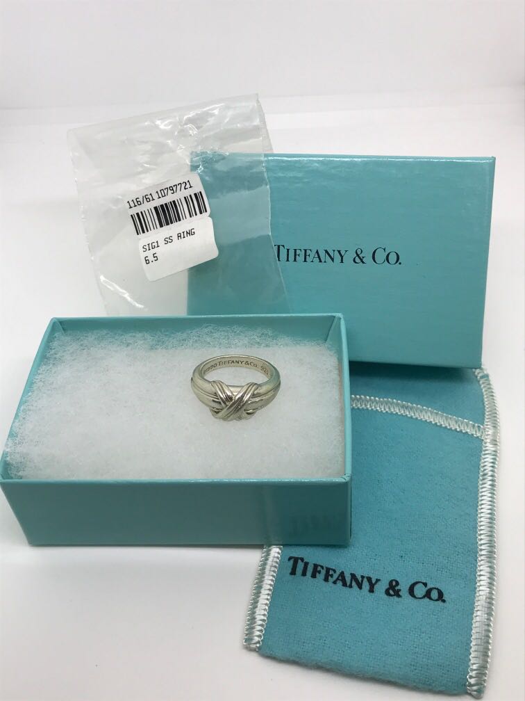 tiffany and co cross ring