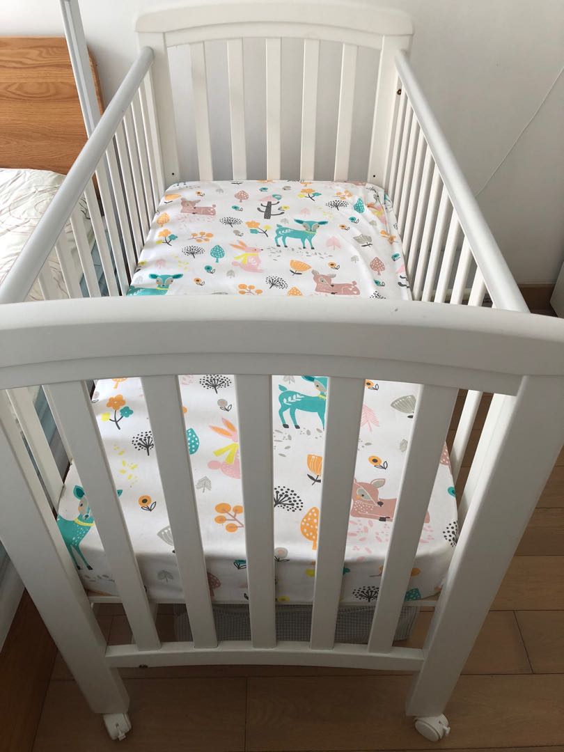 cot and mattress