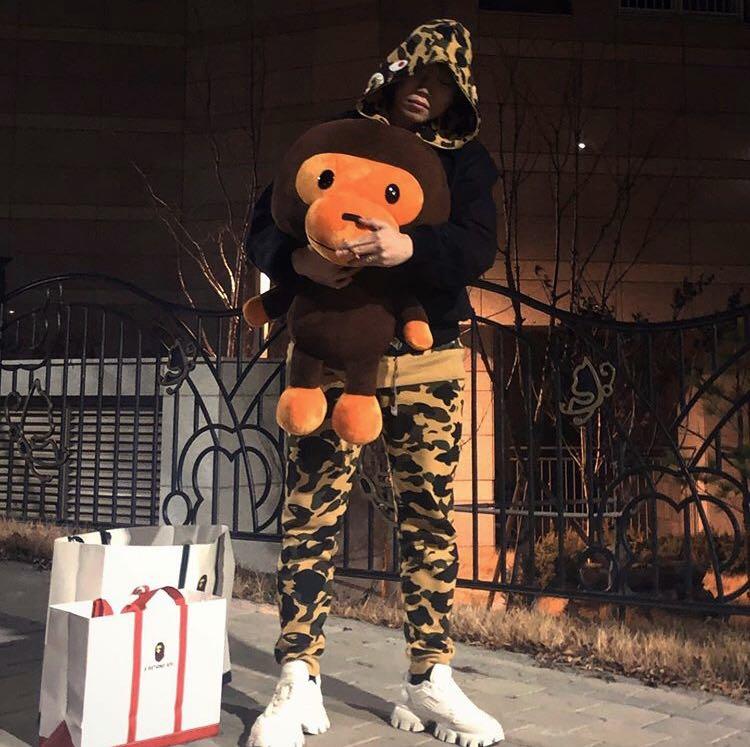 Bape 80cm Baby Milo Plush Doll Furniture Home Living Home Decor Other Home Decor On Carousell