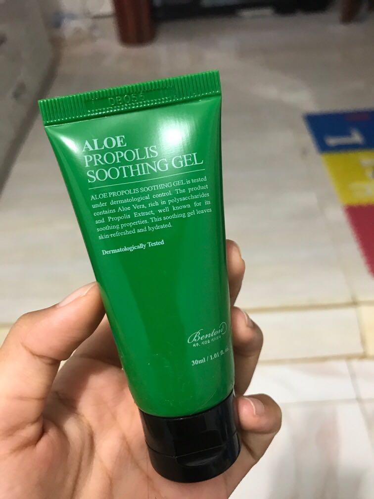 Benton Aloe Propolis Soothing Gel Kesehatan Kecantikan Kulit Sabun Tubuh Di Carousell