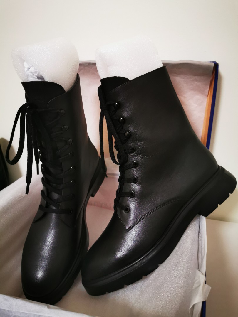 Stuart weitzman discount mckenzee combat boots