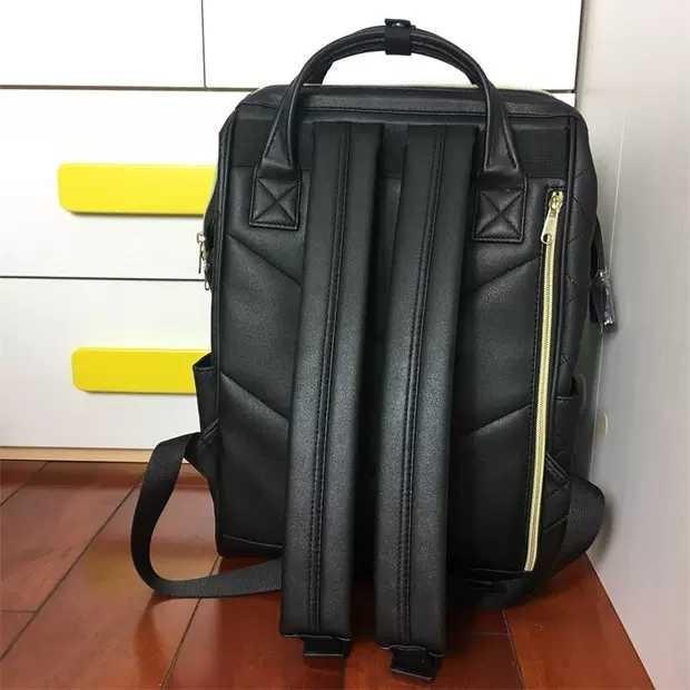 Brand new Anello Quilting Mouthpiece backpack Large AH B3001 Black Women s Fashion Bags Wallets Backpacks on Carousell