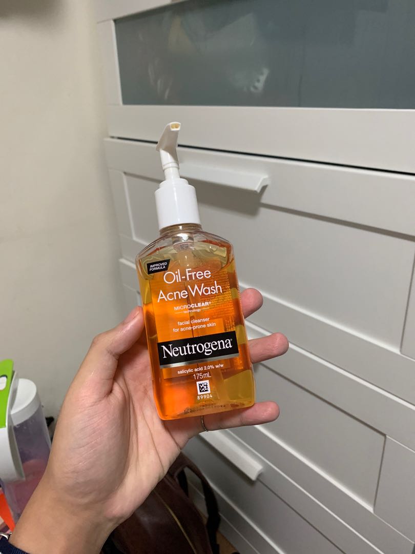 new neutrogena face wash