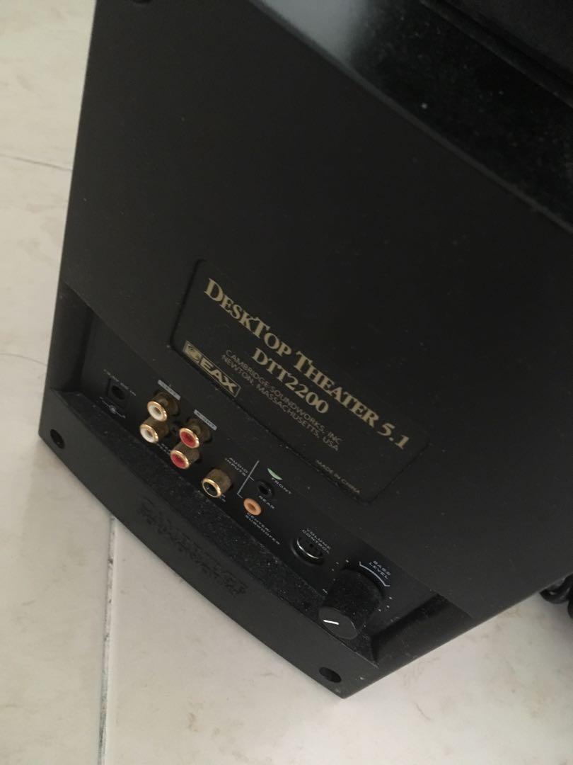 cambridge soundworks 5.1 dtt2200