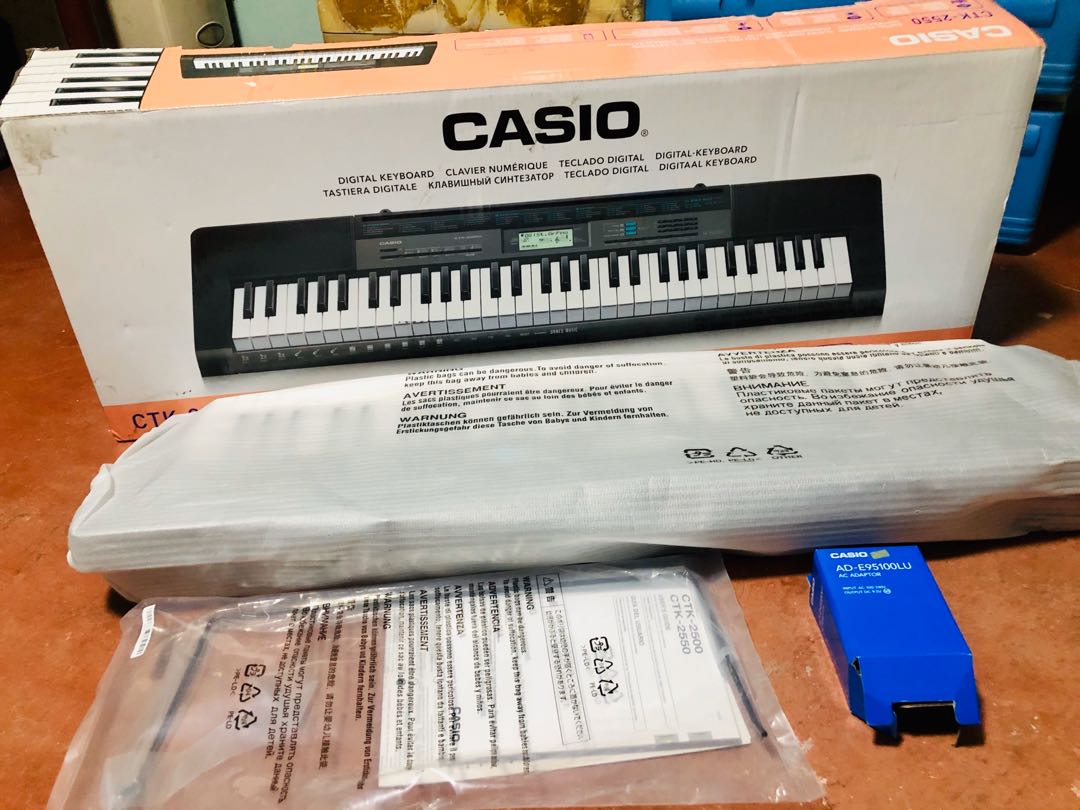 SALE! Casio Digital Keyboard CTK-2550, Hobbies & Toys, Music & Media ...