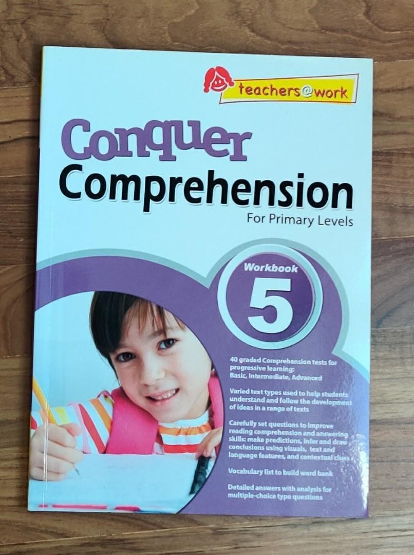 Conquer comprehension workbook 5 $4, Books & Stationery, Textbooks ...