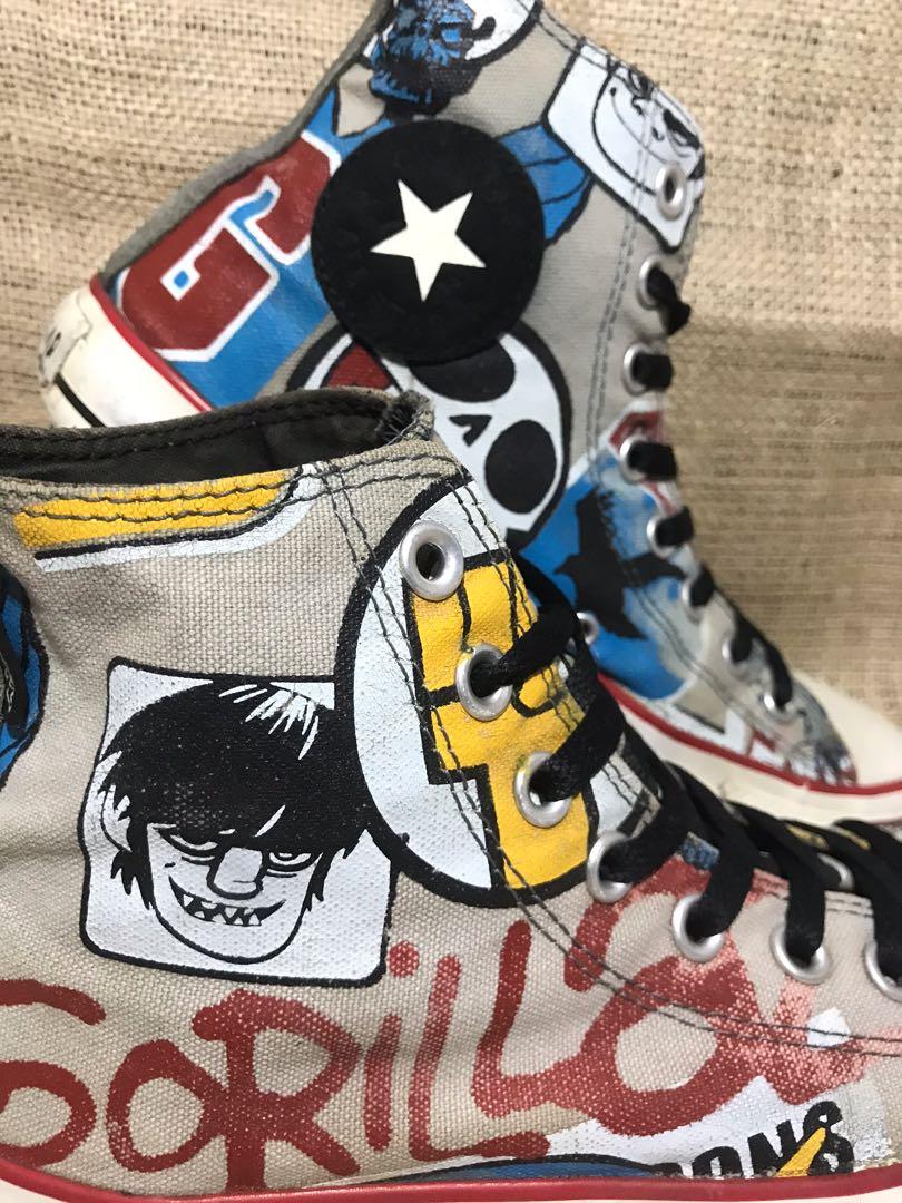 gorillaz converse noodle