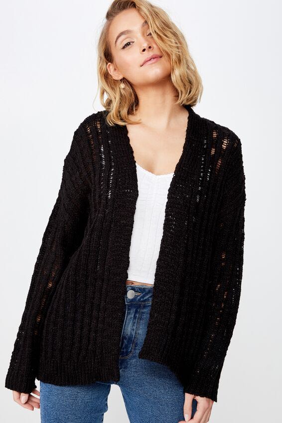 cotton on knitted cardigan