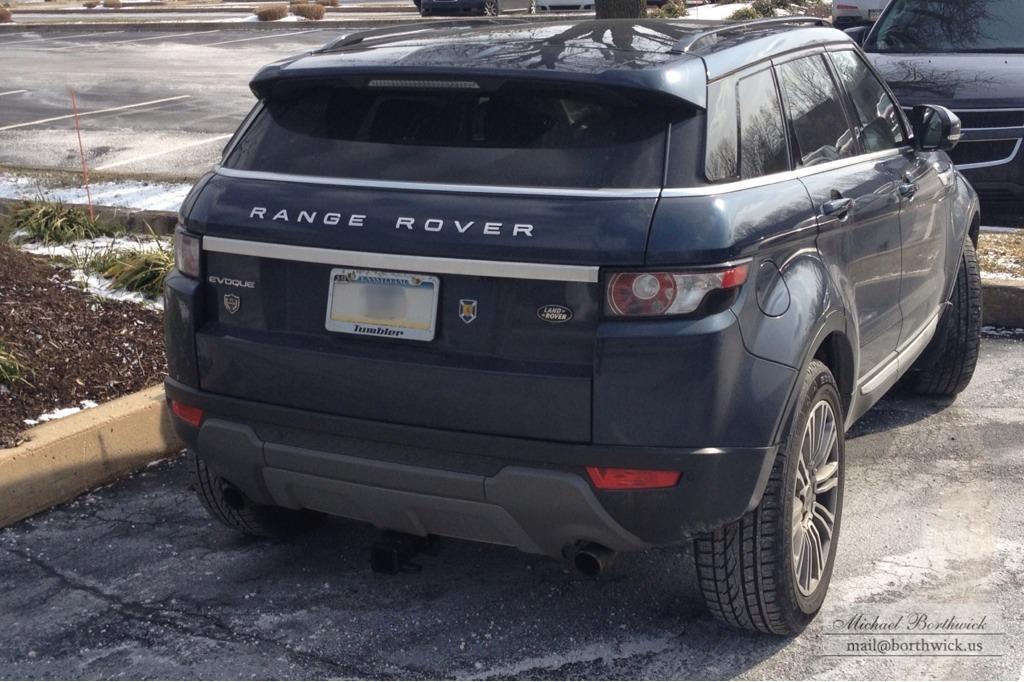 Evoque sales trailer hitch