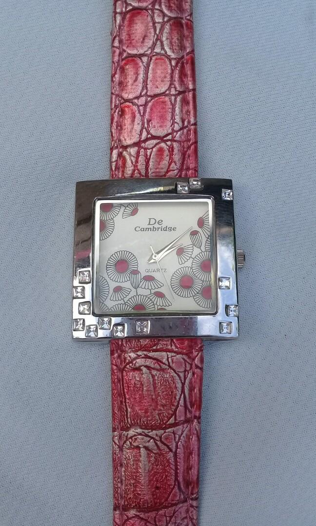 De Cambridge Leather Watch