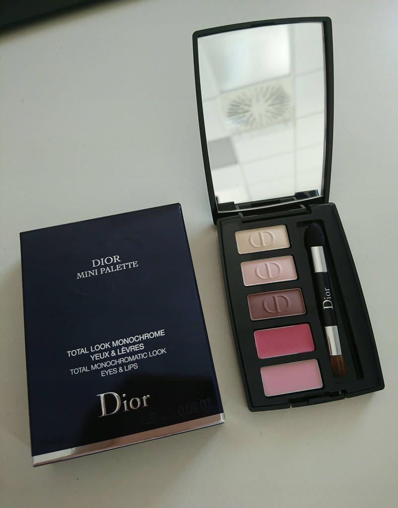 Dior mini palette cheap total monochromatic look