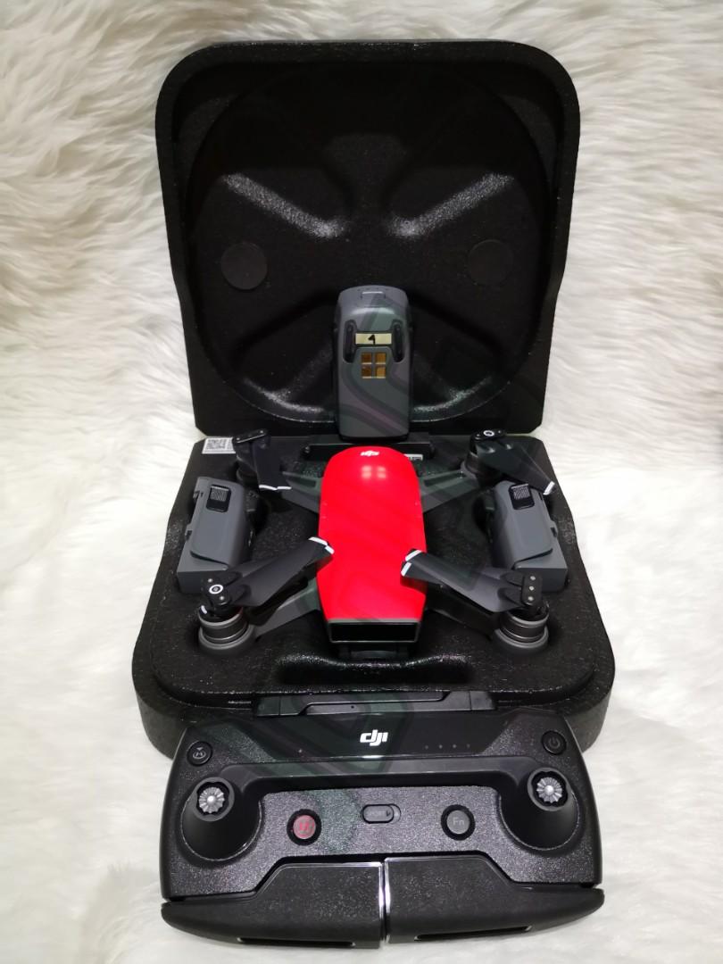 Dji spark sales lava red