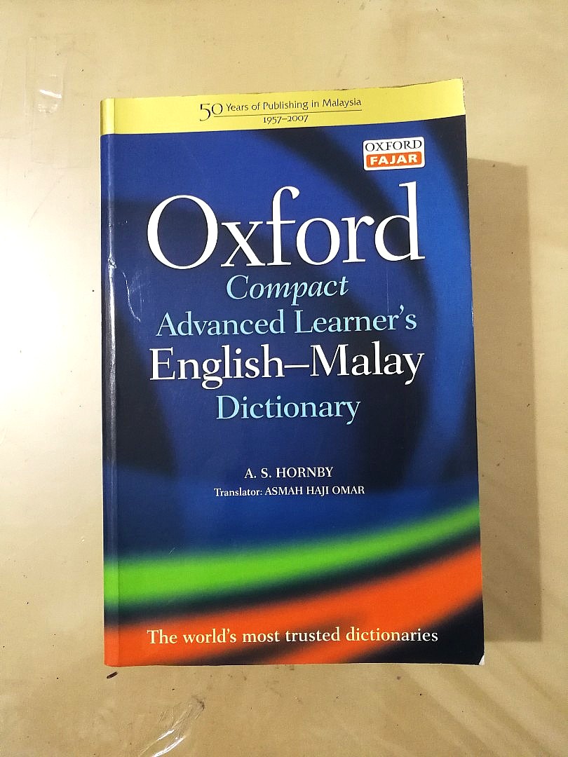 English Malay Dictionary Oxford Compact Advanced Learner S English Malay Dictionary Books Stationery Magazines Others On Carousell