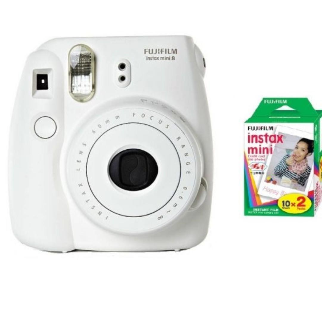 Fujifilm Instax Mini 8 White Photography Cameras Others On Carousell