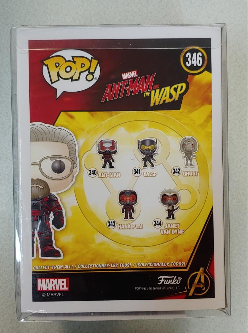 FunkoPop！346 HANK PYM UNMASKED 限定版