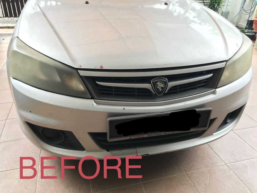 Headlamp restoration, Auto Accessories on Carousell