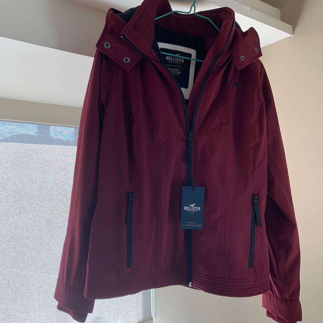 Hollister All Weather Jacket, 女裝, 外套及戶外衣服- Carousell