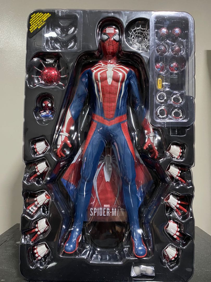 spider man ps4 advanced suit hot toys