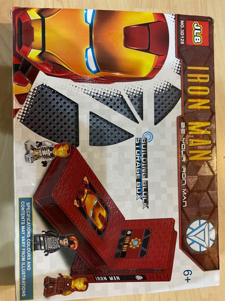 Lego iron man top book jlb 3d128