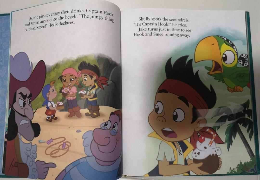 Jake and the Neverland pirates, 3 books in 1!, Hobbies & Toys, Books