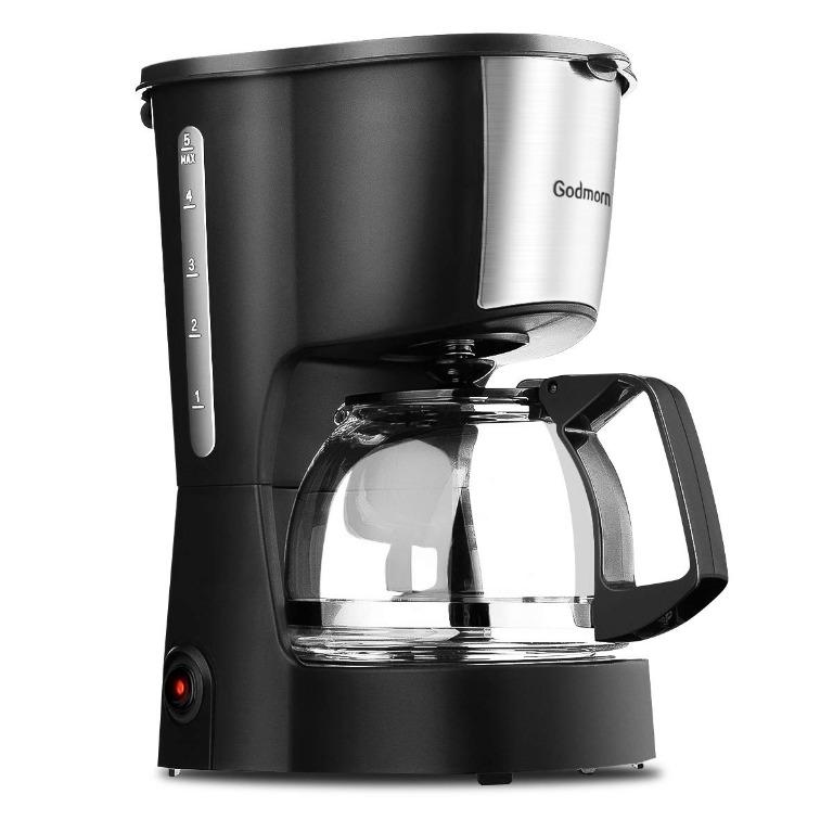 (K1285) Godmorn Filter Coffee Machine, Filter Coffee Maker One Touch