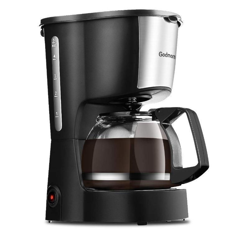 (K1285) Godmorn Filter Coffee Machine, Filter Coffee Maker One Touch