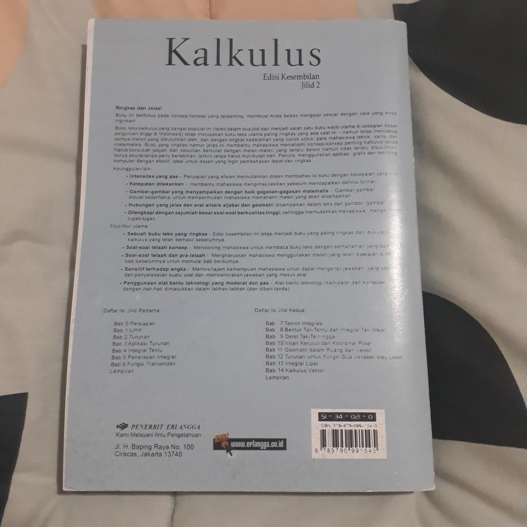 Buku Kalkulus Purcell Edisi 9 Jilid 2 Bahasa Indonesia Berbagai Buku