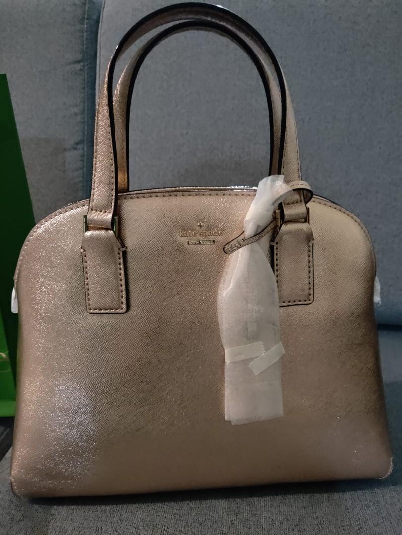 Kate spade bronze handbag top