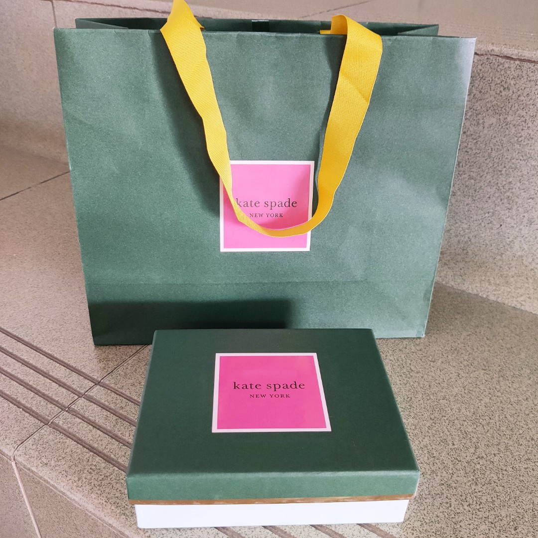 Kate Spade Paper Bag Paperbag Original Barang Mewah Tas Dompet