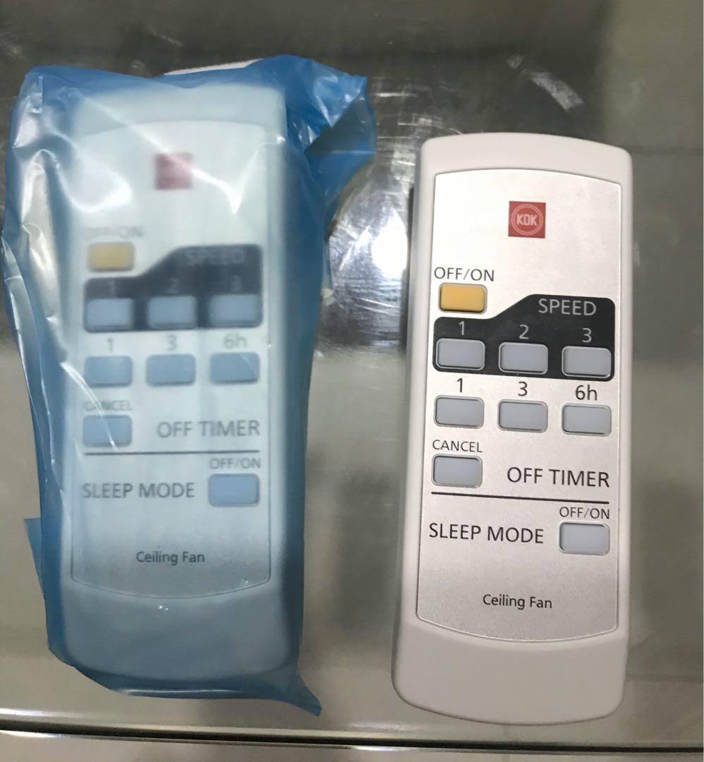 Kdk Ceiling Fan Remote Control Rc Controller Home Appliances