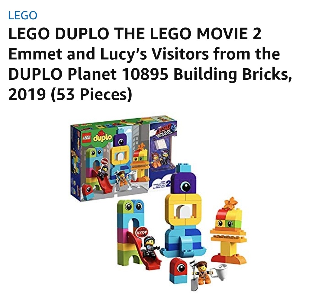 Lego Duplo 10895 The Lego Movie 2 Hobbies Toys Toys Games on