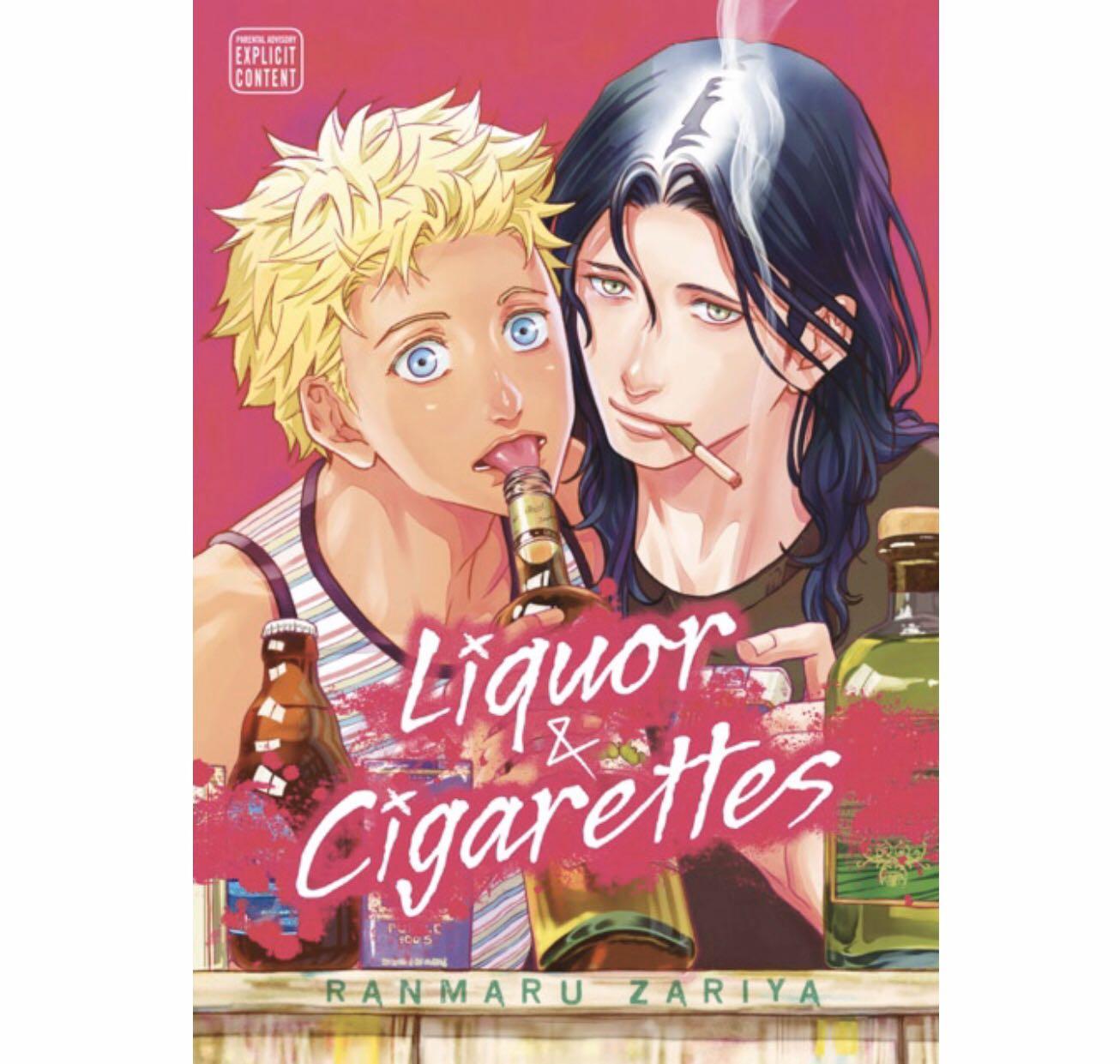 Liquor Cigarettes Manga Books Stationery Comics Manga On Carousell