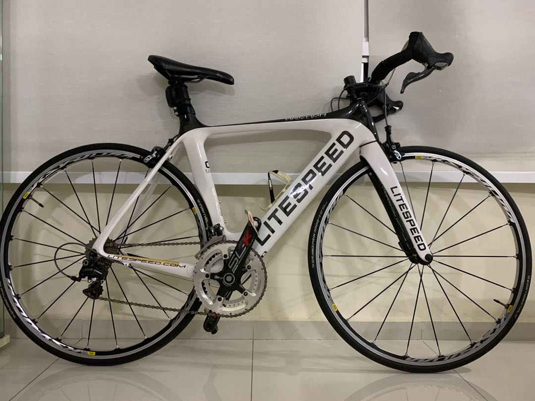 Litespeed carbon road bike Sports Equipment Bicycles Parts
