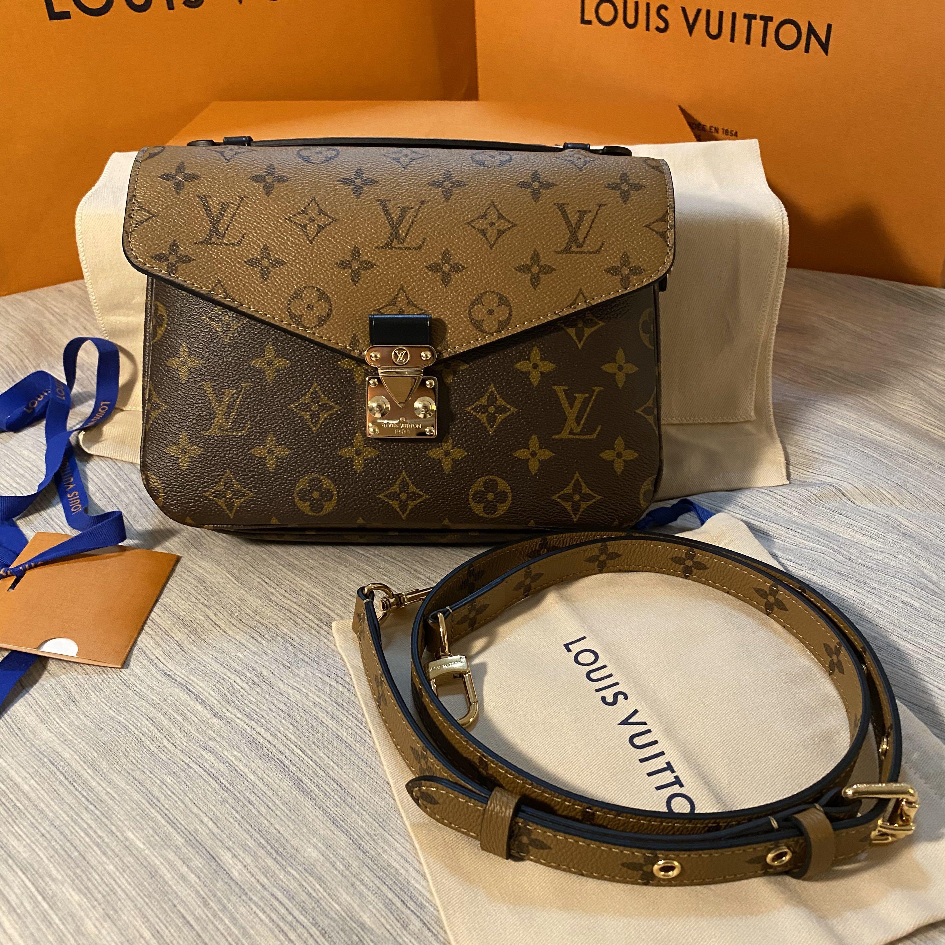 LV Pochette Metis Empreinte Noir, Luxury, Bags & Wallets on Carousell