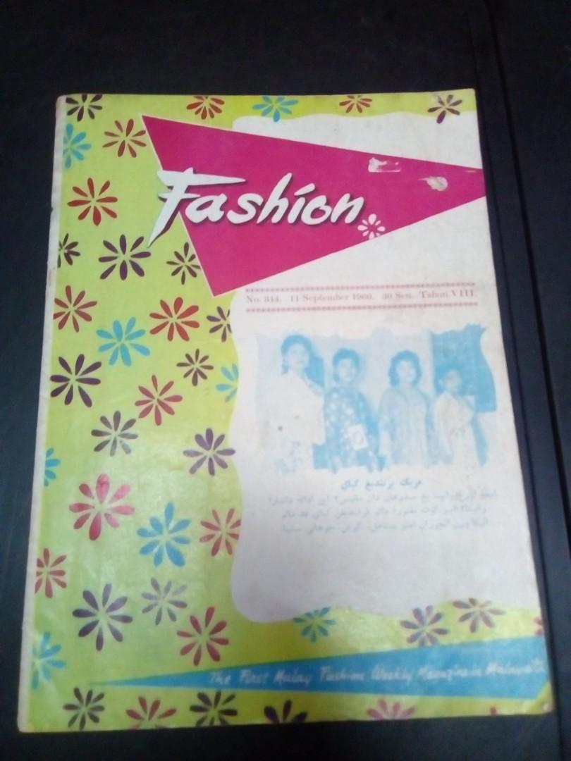 Majalah Fashion (tulisan jawi) no344 sept 1960 Hobbies Toys Books