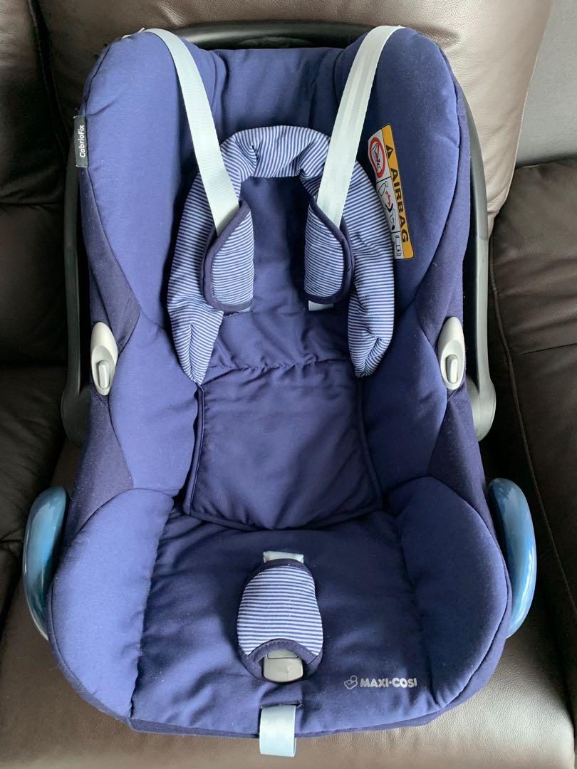 Maxi cosi cabriofix river blue deals