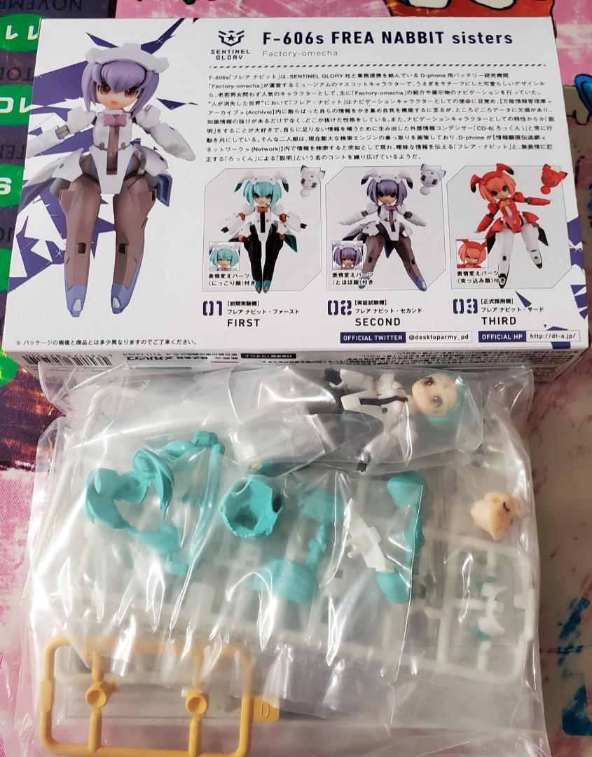 デスクトップアーミーvol.09 FREA NABBIT sisters BOX Desktop Army Vol 09 F-616s Frea Nabbit Sisters Trading