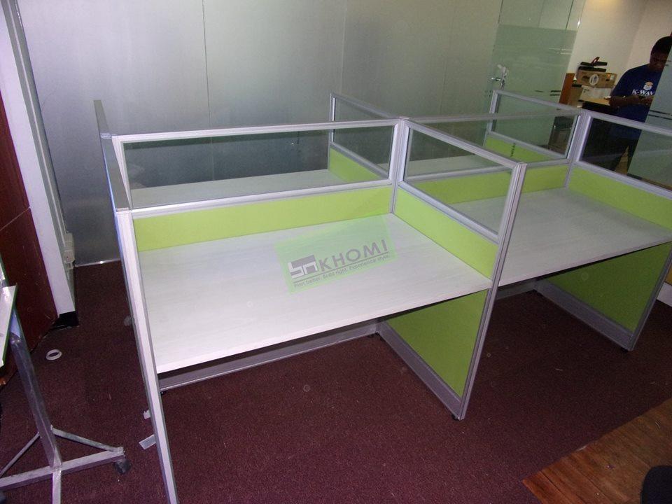 MODULAR WORKING TABLES Office Partition Furniture, Furniture & Home ...