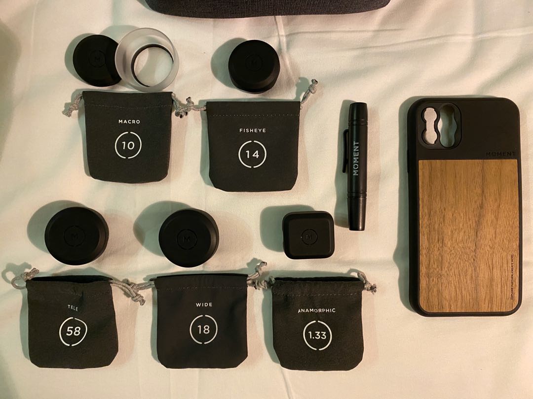 MOMENT 5 Lens Set with IPhone 11 Pro Max Case