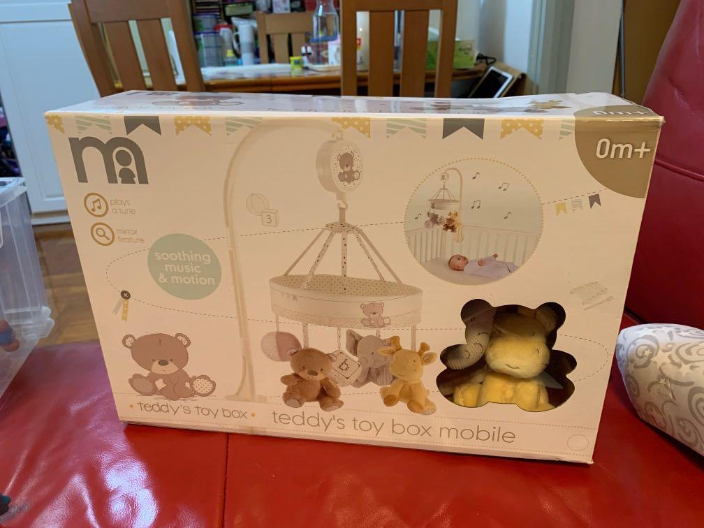 Mothercare Teddy s Toy Box Musical Mobile