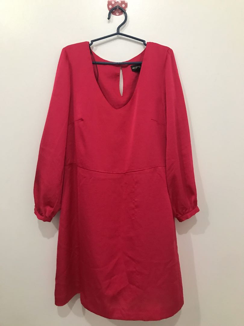 Neon Pink Dress, Women's Fashion, Dresses & Sets, Dresses on Carousell