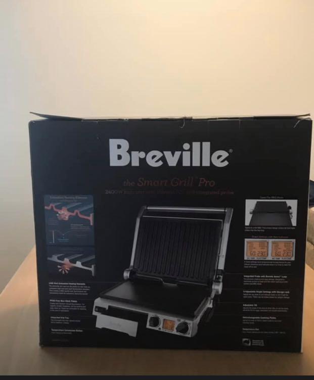 Breville smart deals grill pro