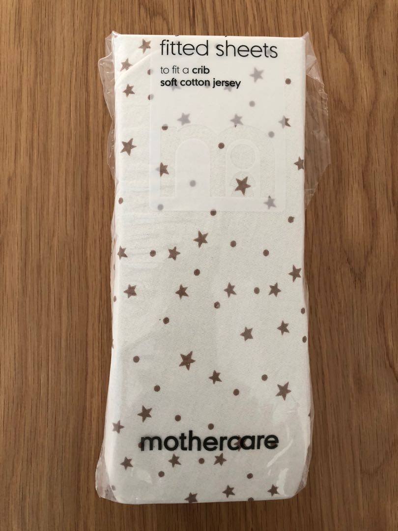 NEW Mothercare Fitted Sheets for Moses Basket/Crib, Babies & Kids, Baby