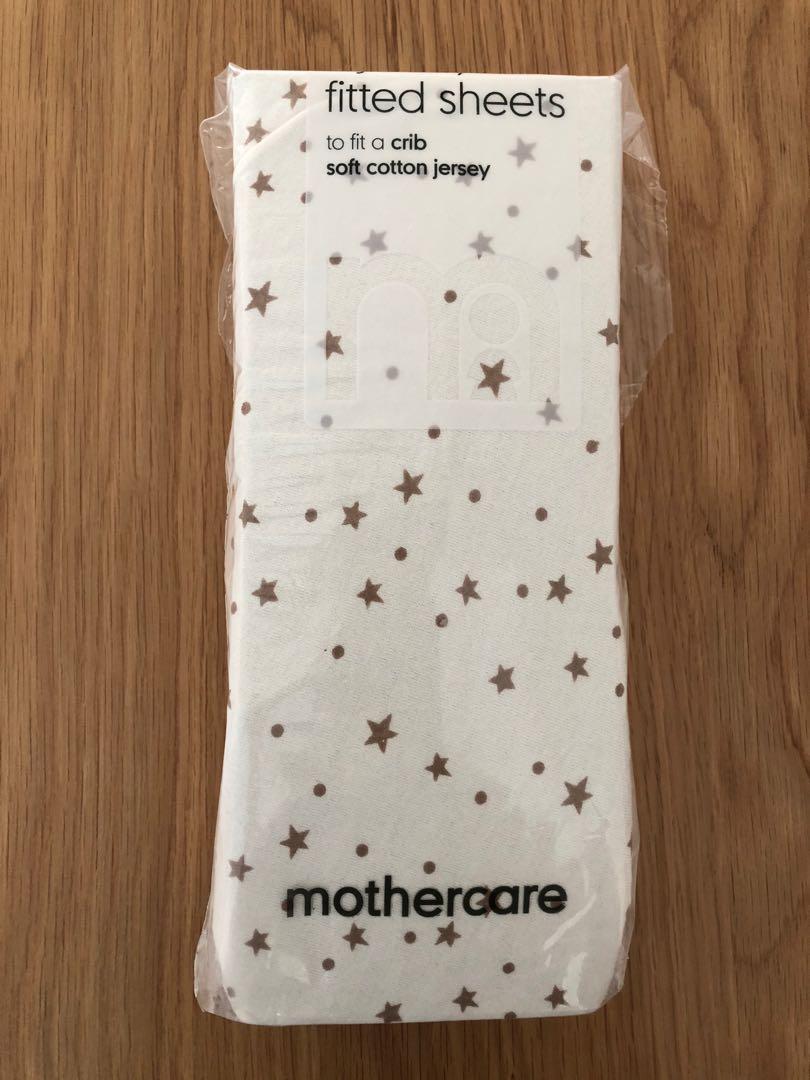 NEW Mothercare Fitted Sheets for Moses Basket/Crib, Babies & Kids, Baby