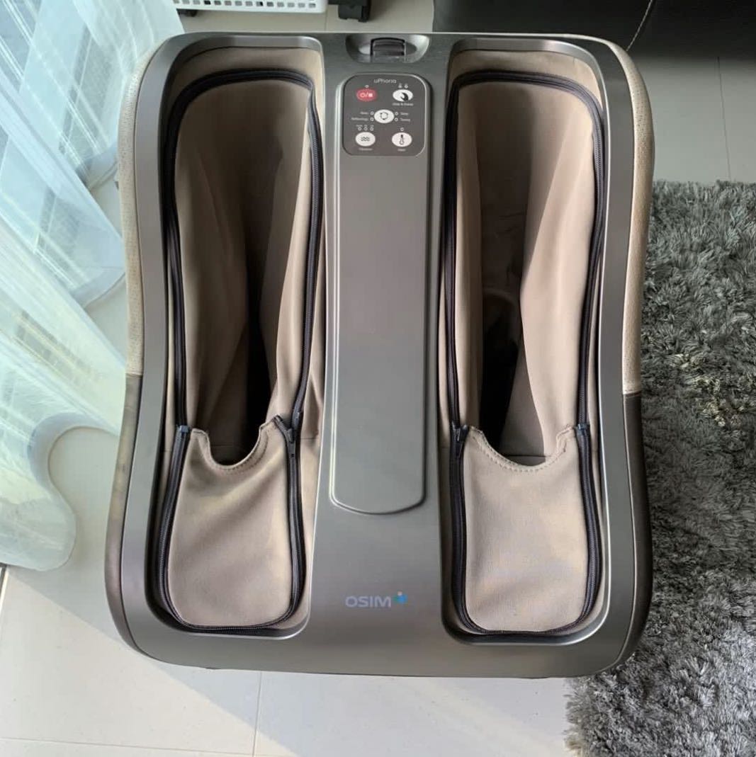 OSIM legs massage machine, Health & Nutrition, Massage Devices on Carousell