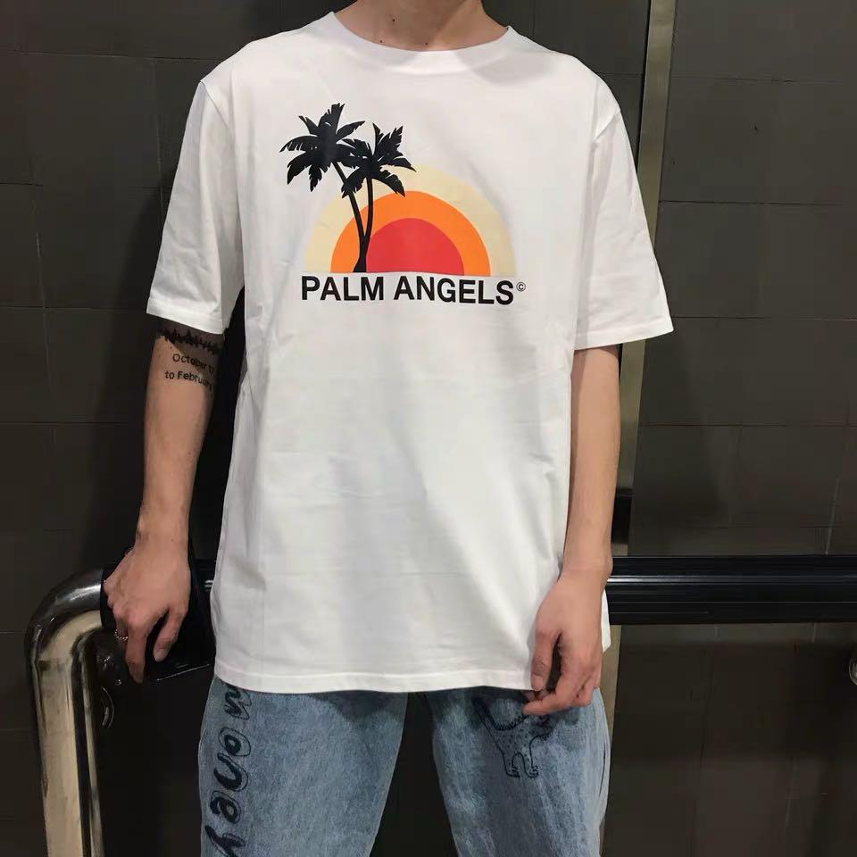 palm angels t shirt sunset