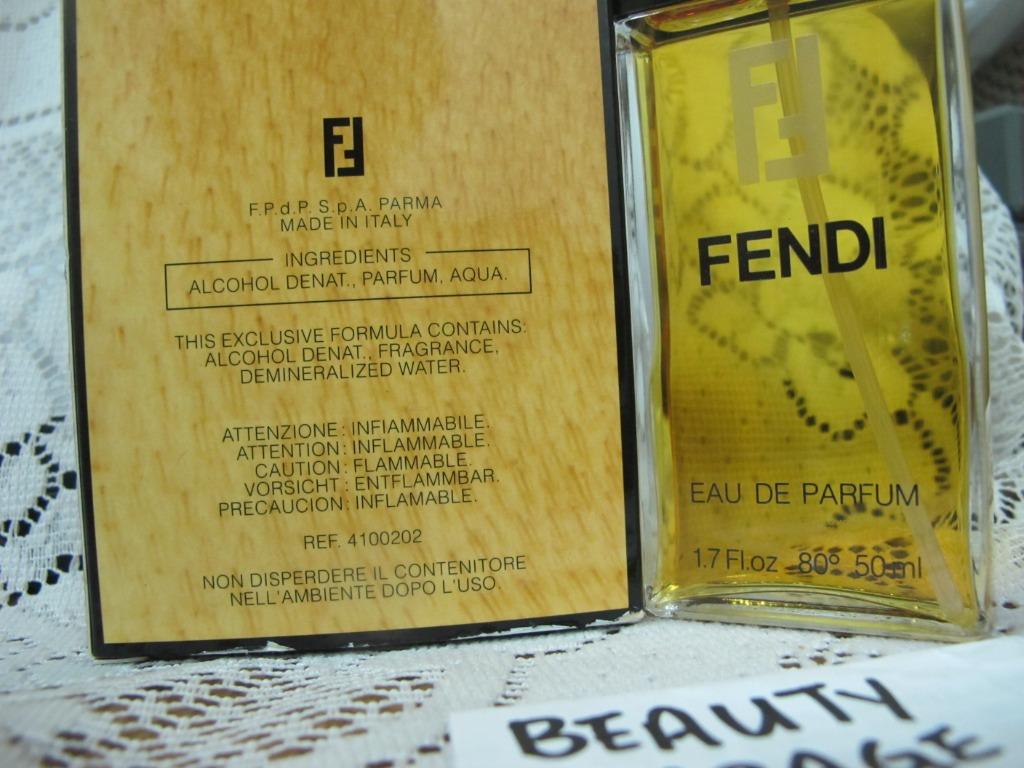 RARE 1985 FENDI DONNA EDP 50ml women perfume orginal vintage ...