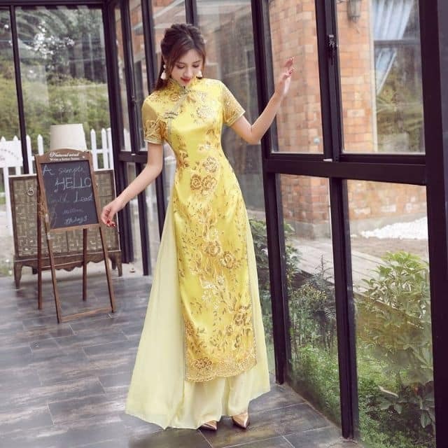 Plus size cheongsam dress sale