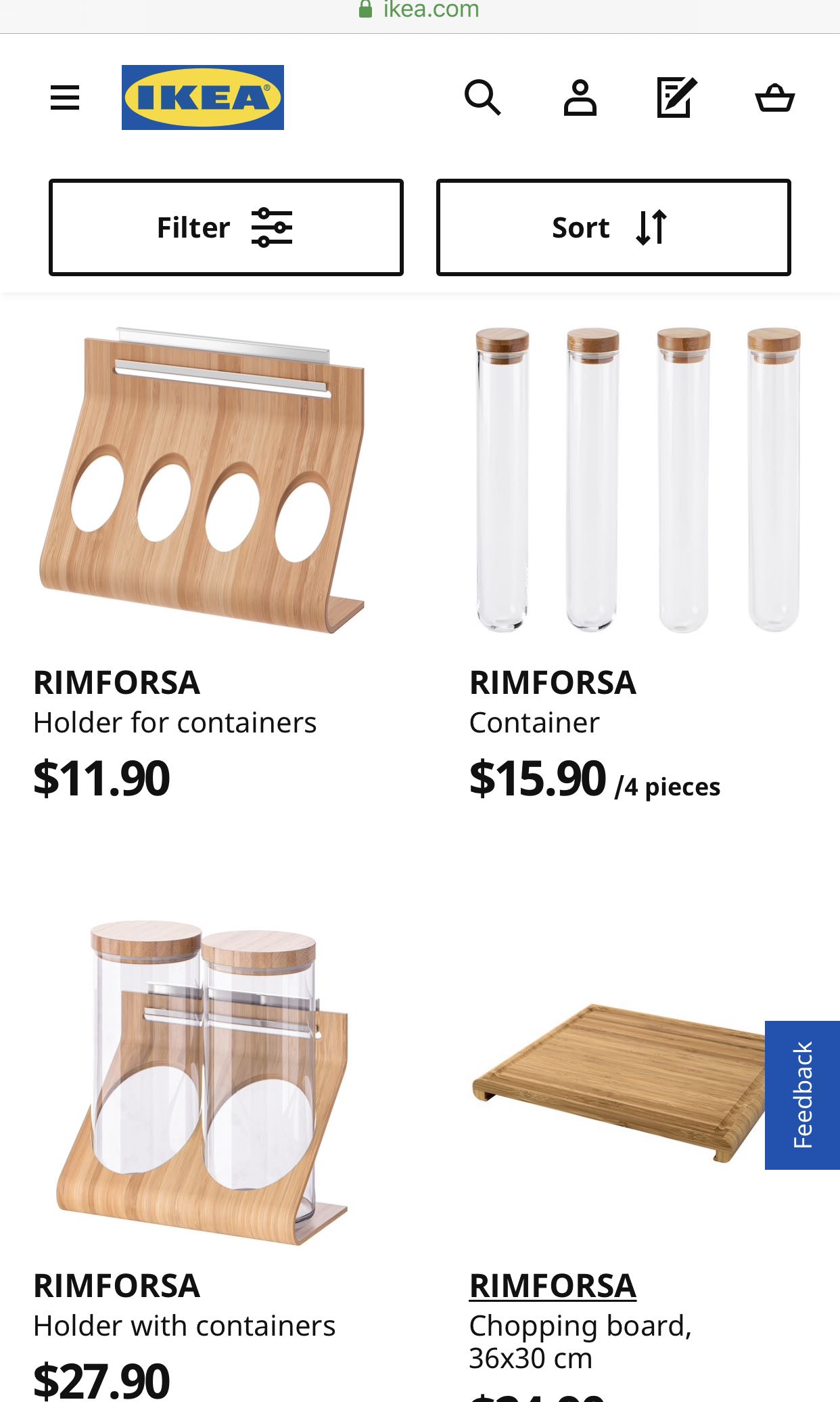 Rimfosa Ikea Set Home Furniture Home Appliances Other Kitchen Appliances On Carousell