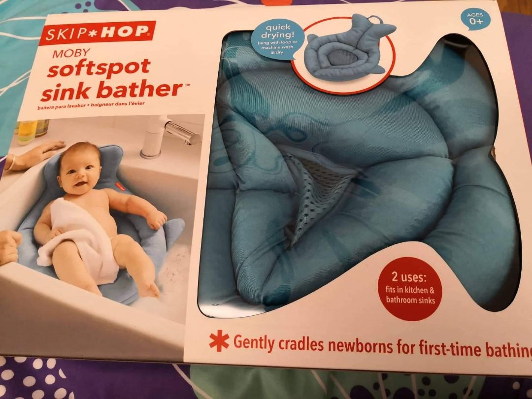 skip hop moby softspot sink bather